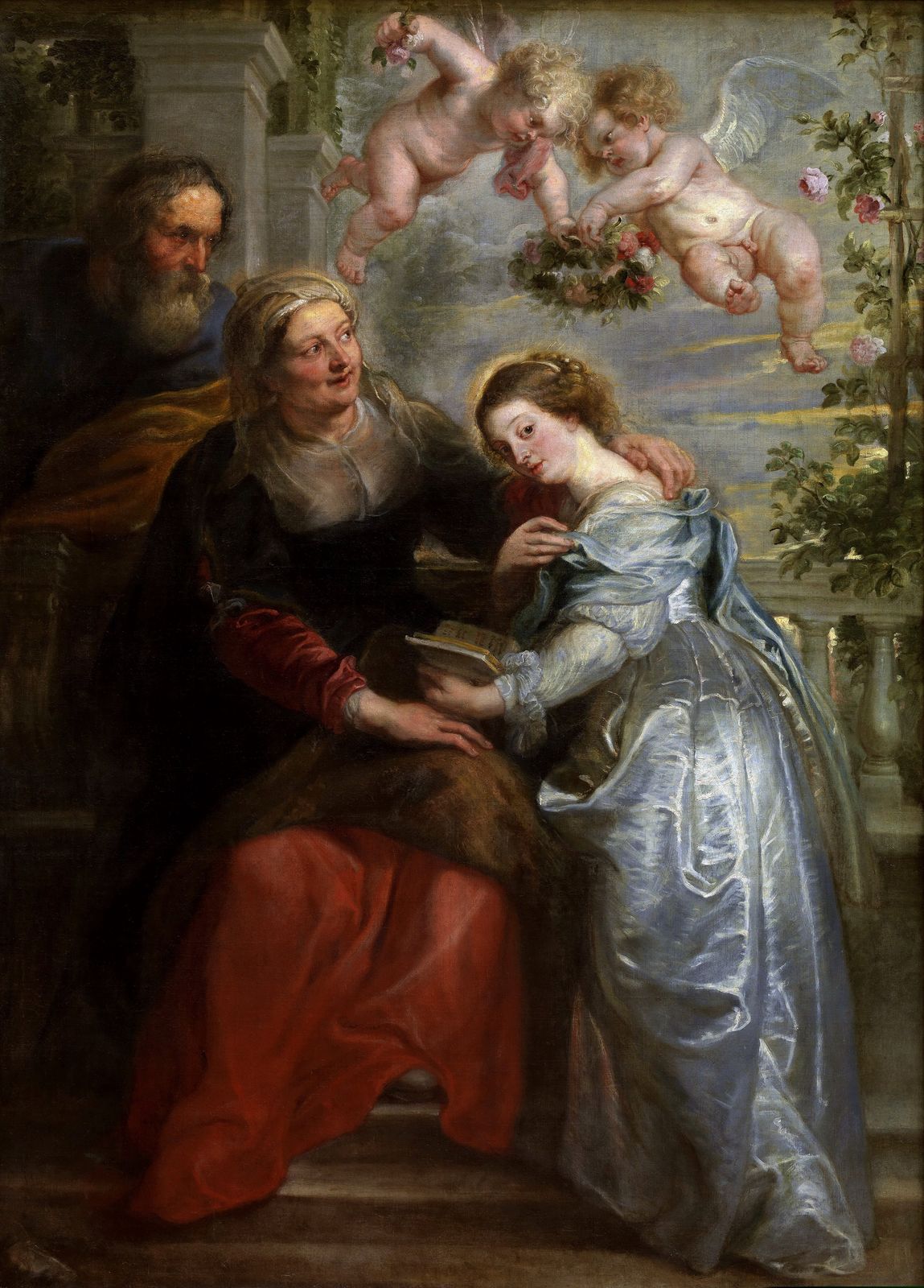 Peter Paul Rubens, The Education of Mary, 1630–35 · Royal Museum of Fine Arts, Antwerp