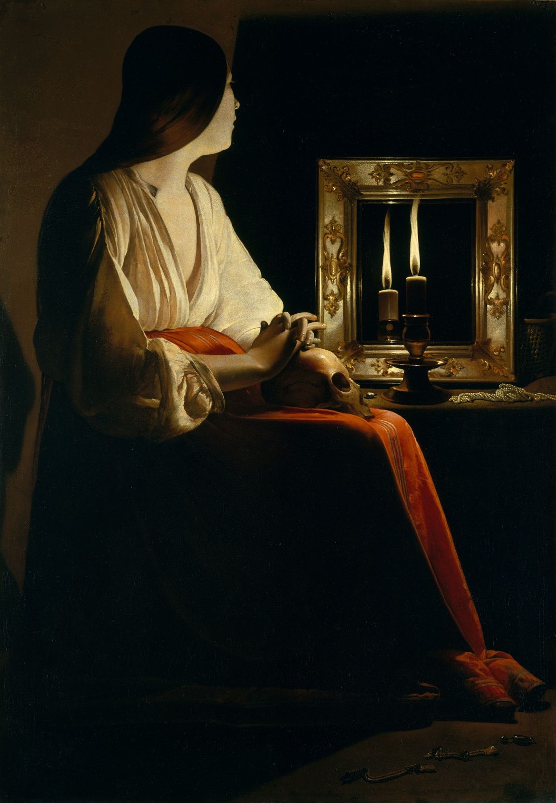 Georges de La Tour, The Penitent Magdalen, c. 1640 · The Metropolitan Museum of Art, New York